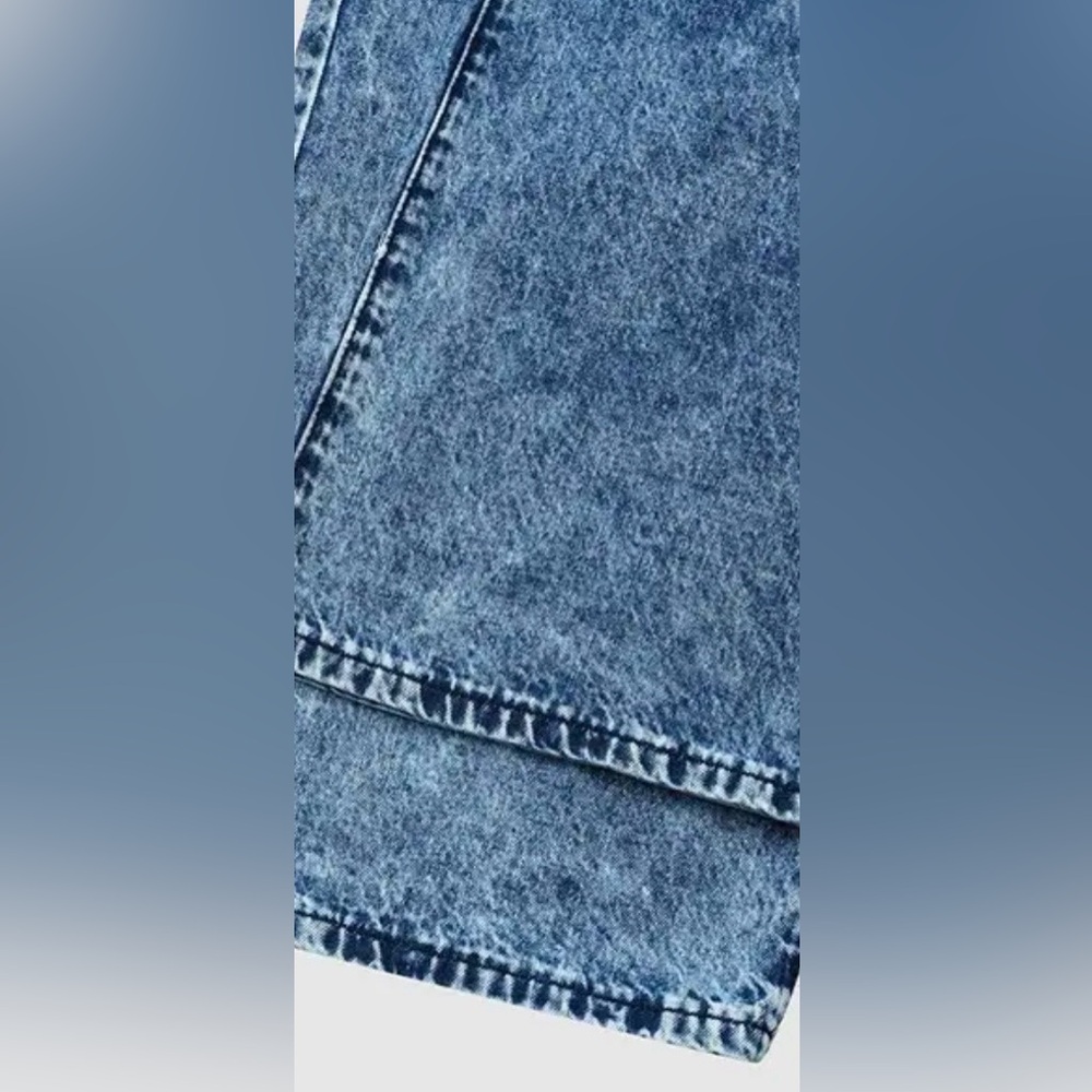 Flamingo Pocket Detail Wide Leg Low Waist Jeans Size Medium NWT - Picture 9 of 15